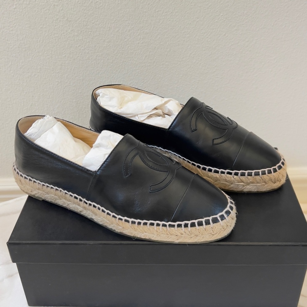 Chanel Espadrille Slip On